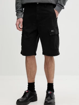 Obrázek produktu Tommy Jeans cargo šortky pánské s bavlnou černá