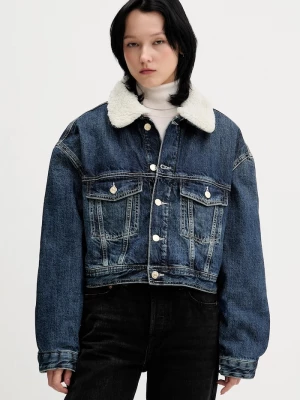 Obrázek produktu Tommy Jeans Džínová bunda Tommy Jeans námořnická modř