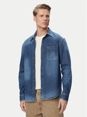 Obrázek produktu Tommy Jeans džínová košile DM0DM23390 Modrá Regular Fit