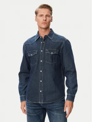 Obrázek produktu Tommy Jeans džínová košile Western DM0DM23697 Tmavomodrá Regular Fit