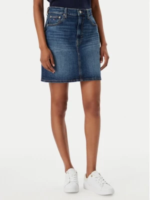 Obrázek produktu Tommy Jeans Džínová sukně DW0DW22714 Modrá Straight Fit