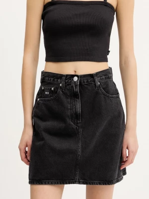 Obrázek produktu Tommy Jeans Džínová sukně Tommy Jeans černá