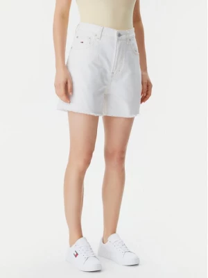 Obrázek produktu Tommy Jeans Džínové šortky DW0DW20093 Écru Mom Fit Krémová