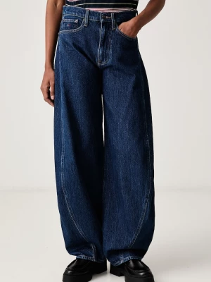 Obrázek produktu Tommy Jeans džíny barrel dámské námořnická modř