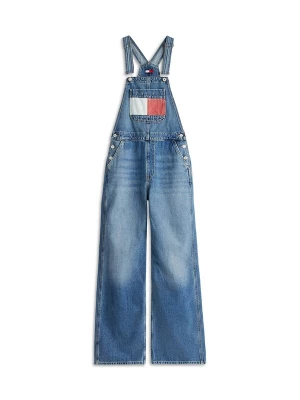 Obrázek produktu Tommy Jeans Džíny s laclem modrá džínovina / světle červená / bílá
