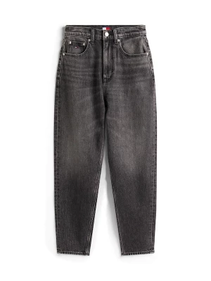 Obrázek produktu Tommy Jeans Džíny 'Ultra High Rise Mom Tapered Leg Black' šedá džínová