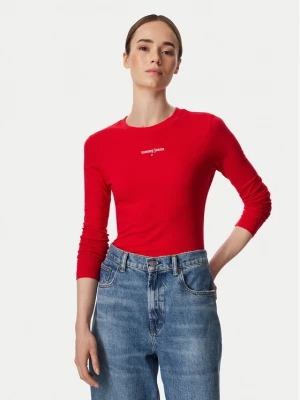 Obrázek produktu Tommy Jeans Halenka Classic Logo DW0DW23248 Červená Slim Fit