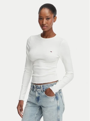 Obrázek produktu Tommy Jeans Halenka DW0DW22783 Bílá Slim Fit