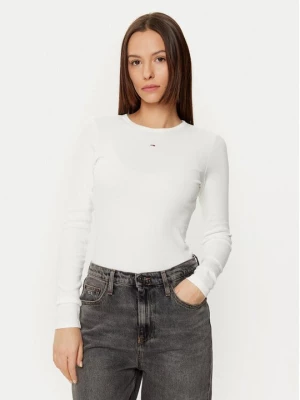 Obrázek produktu Tommy Jeans Halenka Essential DW0DW17387 Écru Slim Fit Krémová