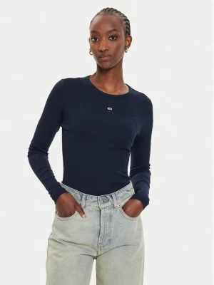 Obrázek produktu Tommy Jeans Halenka Essential DW0DW17387 Tmavomodrá Slim Fit