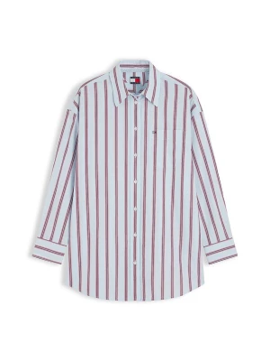 Obrázek produktu Tommy Jeans Halenka 'Essential' světlemodrá / fialová / červená