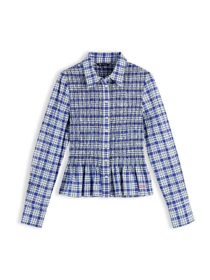 Obrázek produktu Tommy Jeans Halenka modrá / bílá