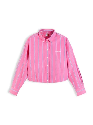 Obrázek produktu Tommy Jeans Halenka nebeská modř / pink / bílá