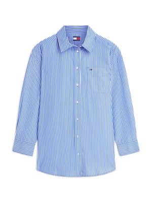 Obrázek produktu Tommy Jeans Halenka 'Oversized Fit' královská modrá / bílá