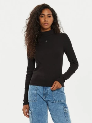 Obrázek produktu Tommy Jeans Halenka Tjw Essential Mock Neck DW0DW19830 Černá Slim Fit