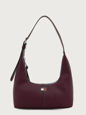 Obrázek produktu Tommy Jeans hobo kabelka dámská z imitace kůže burgundské