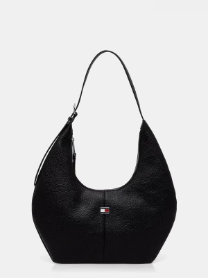 Obrázek produktu Tommy Jeans hobo kabelka dámská z imitace kůže černá