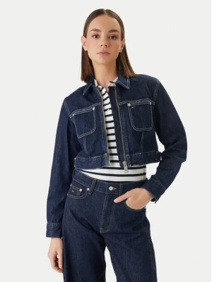 Obrázek produktu Tommy Jeans Jeansová bunda DW0DW22384 Tmavomodrá Straight Fit