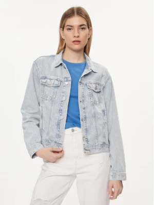 Obrázek produktu Tommy Jeans Jeansová bunda Flag DW0DW18331 Modrá Regular Fit
