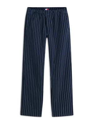 Obrázek produktu Tommy Jeans Kalhoty 'Jaimie Relaxed Pinstripe' marine modrá / bílá