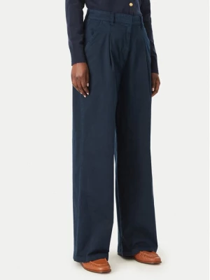 Obrázek produktu Tommy Jeans Kalhoty z materiálu DW0DW21698 Tmavomodrá Wide Leg