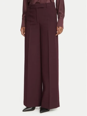 Obrázek produktu Tommy Jeans Kalhoty z materiálu Tuxedo WW0WW51858 Bordó Wide Leg