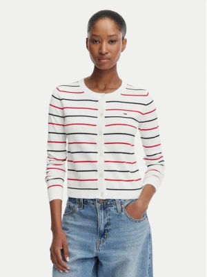 Obrázek produktu Tommy Jeans Kardigan DW0DW20976 Bílá Regular Fit