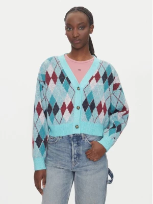 Obrázek produktu Tommy Jeans Kardigan DW0DW21180 Zelená Relaxed Fit