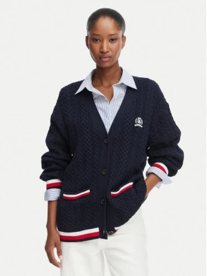 Obrázek produktu Tommy Jeans Kardigan DW0DW22934 Tmavomodrá Regular Fit