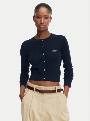 Obrázek produktu Tommy Jeans Kardigan Pointelle DW0DW22931 Tmavomodrá Regular Fit