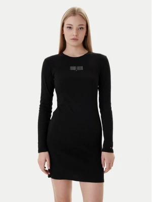 Obrázek produktu Tommy Jeans Každodenní šaty Linear DW0DW21902 Černá Slim Fit