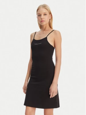 Obrázek produktu Tommy Jeans Každodenní šaty Linear DW0DW22338 Černá Slim Fit