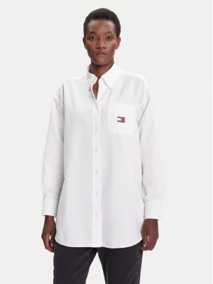 Obrázek produktu Tommy Jeans Košile Badge DW0DW20988 Bílá Oversize