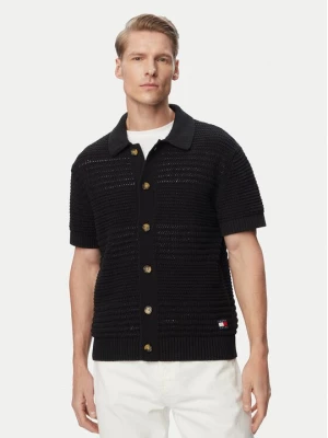 Obrázek produktu Tommy Jeans Košile Crochet DM0DM23373 Černá Regular Fit