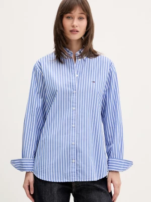 Obrázek produktu Tommy Jeans košile dámská bavlněná modrá