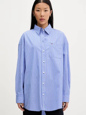 Obrázek produktu Tommy Jeans košile dámská bavlněná modrá