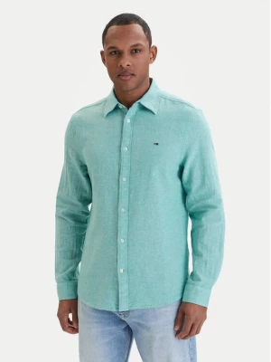 Obrázek produktu Tommy Jeans Košile DM0DM22761 Tyrkysová Regular Fit