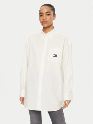 Obrázek produktu Tommy Jeans Košile DW0DW19357 Bílá Oversize