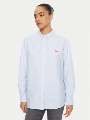 Obrázek produktu Tommy Jeans Košile DW0DW19358 Světle modrá Relaxed Fit