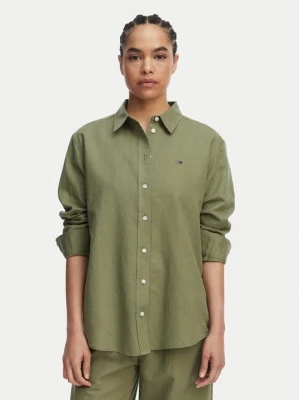 Obrázek produktu Tommy Jeans Košile DW0DW22209 Zelená Relaxed Fit