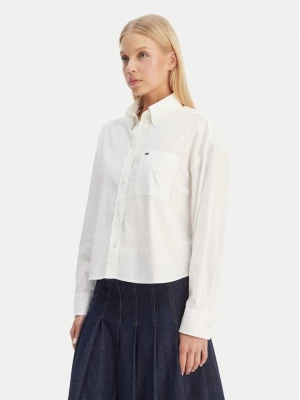 Obrázek produktu Tommy Jeans Košile DW0DW22766 Écru Regular Fit Krémová