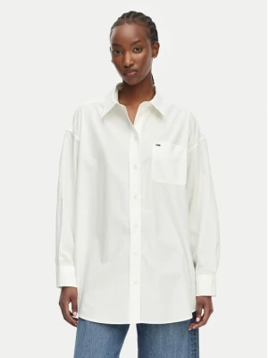 Obrázek produktu Tommy Jeans Košile Essential DW0DW22936 Bílá Oversize