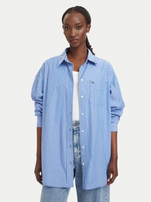 Obrázek produktu Tommy Jeans Košile Essential DW0DW22936 Modrá Oversize