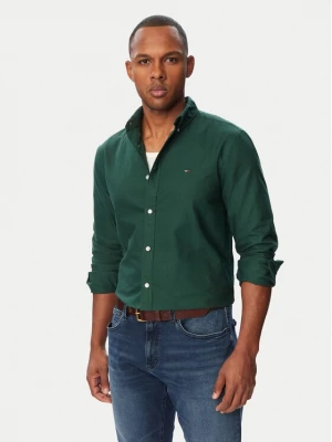 Obrázek produktu Tommy Jeans Košile Oxford DM0DM23711 Tmavě zelená Regular Fit