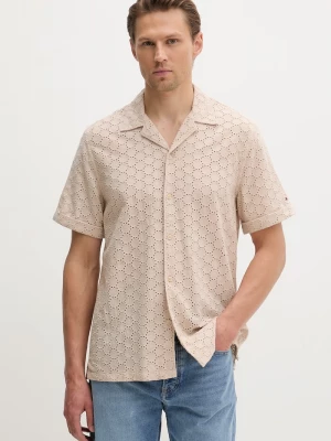 Obrázek produktu Tommy Jeans košile pánská bavlněná béžová