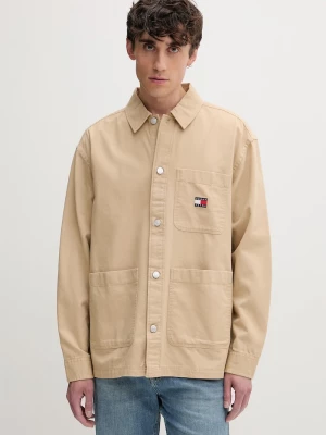 Obrázek produktu Tommy Jeans košile pánská bavlněná béžová