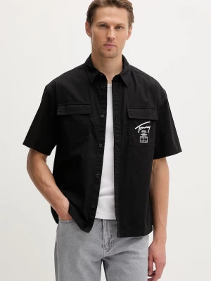 Obrázek produktu Tommy Jeans košile pánská bavlněná černá