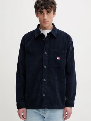 Obrázek produktu Tommy Jeans košile pánská bavlněná námořnická modř