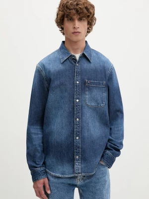 Obrázek produktu Tommy Jeans košile pánská džínová modrá