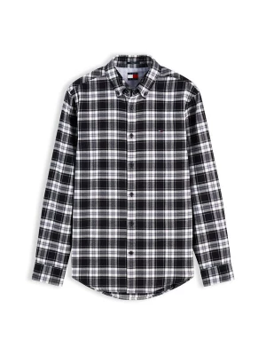 Obrázek produktu Tommy Jeans Košile světle šedá / černá / bílá